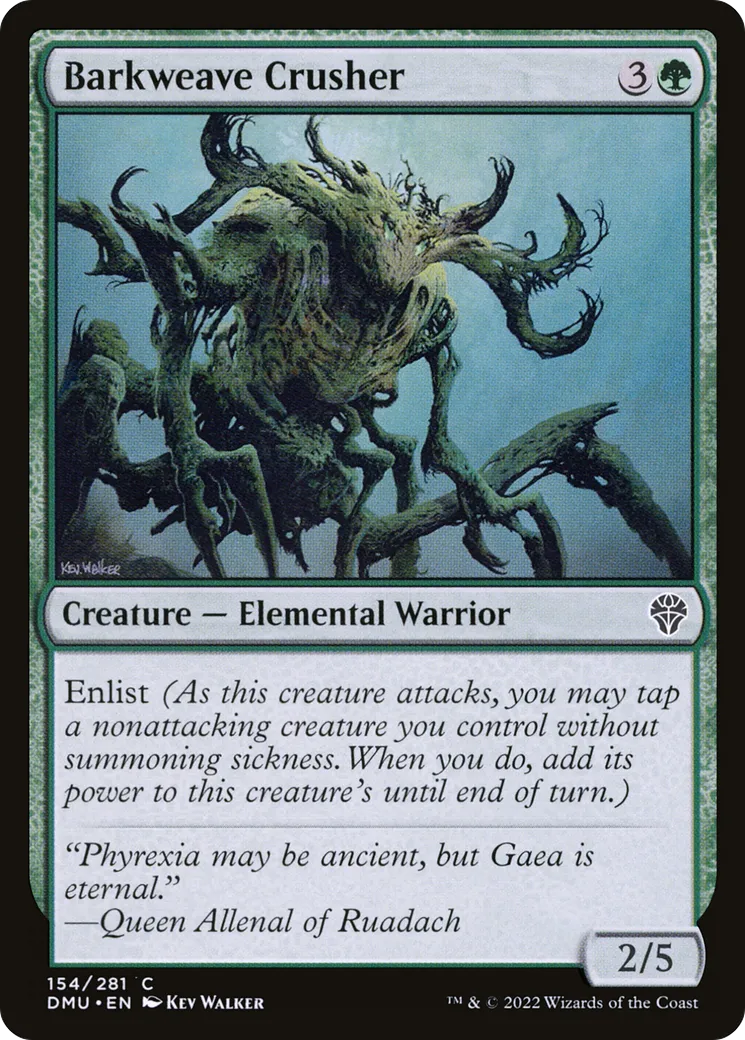 Barkweave Crusher — Dominaria United — Magic: The Gathering