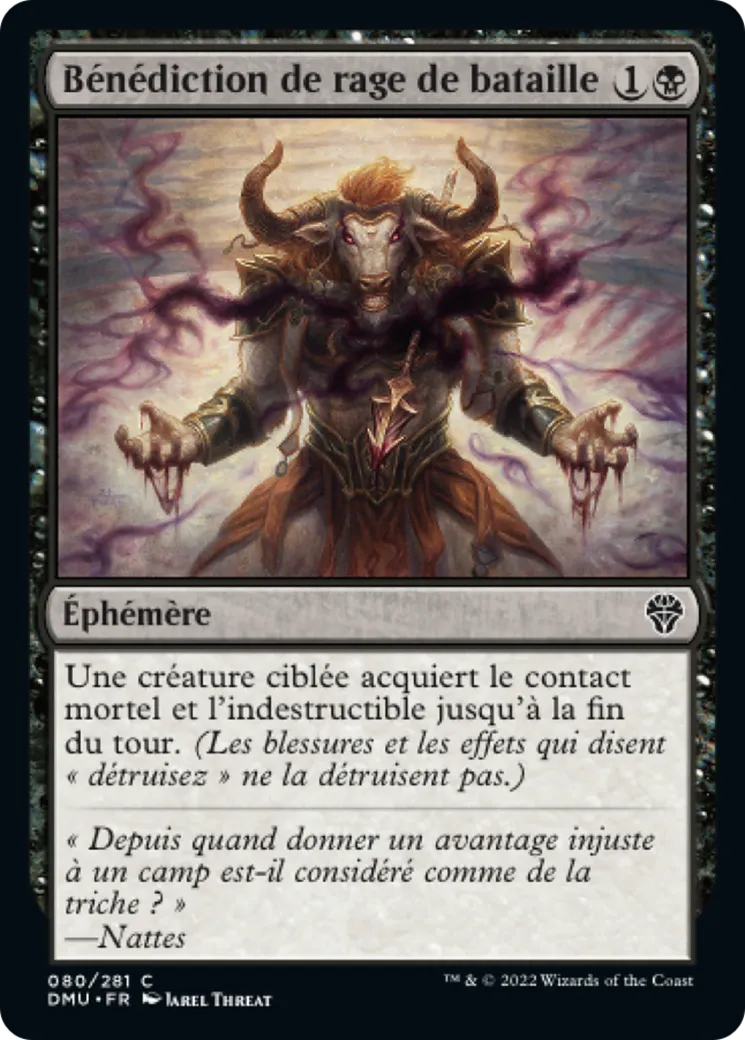 Bénédiction de rage de bataille from Dominaria United - Magic: The Gathering