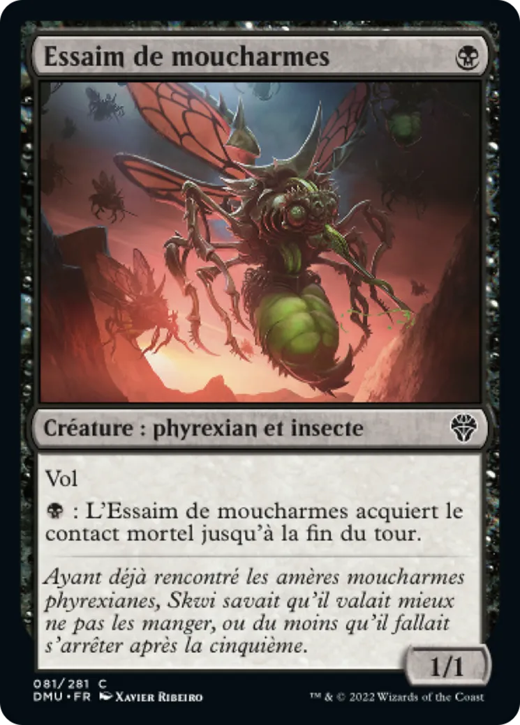 Essaim de moucharmes — Dominaria United — Magic: The Gathering
