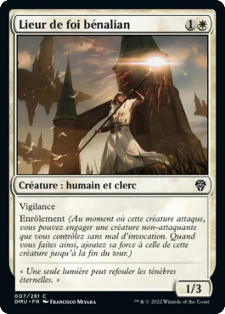 Benalish Faithbonder — Dominaria United — Magic: The Gathering