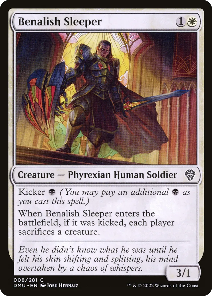 Dormeur bénalian — Dominaria United — Magic: The Gathering