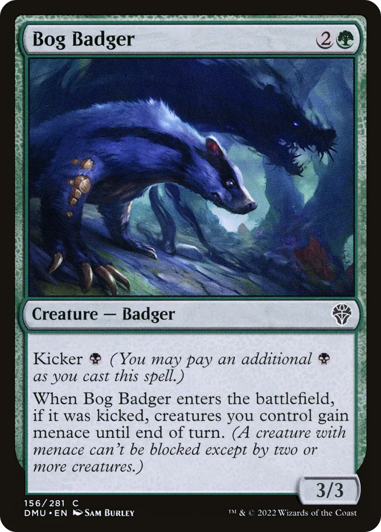 Bog Badger — Dominaria United — Magic: The Gathering