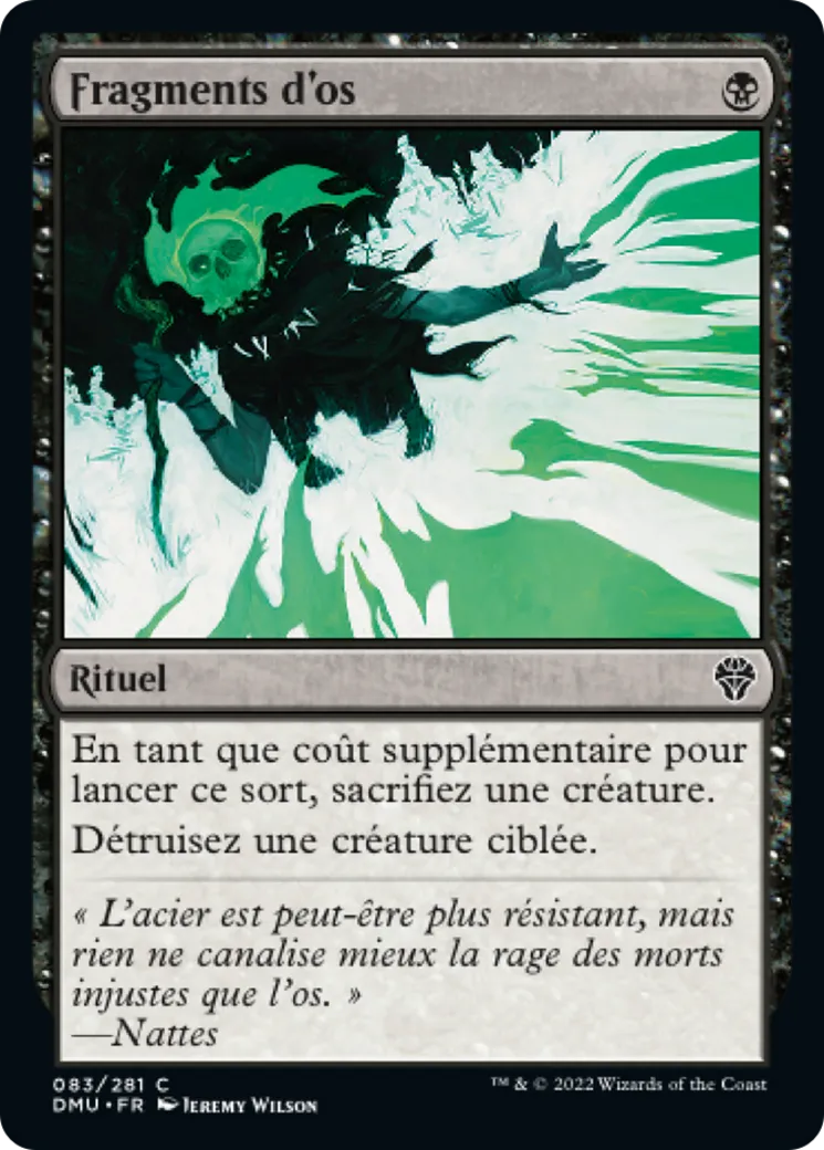 Fragments d'os — Dominaria United — Magic: The Gathering