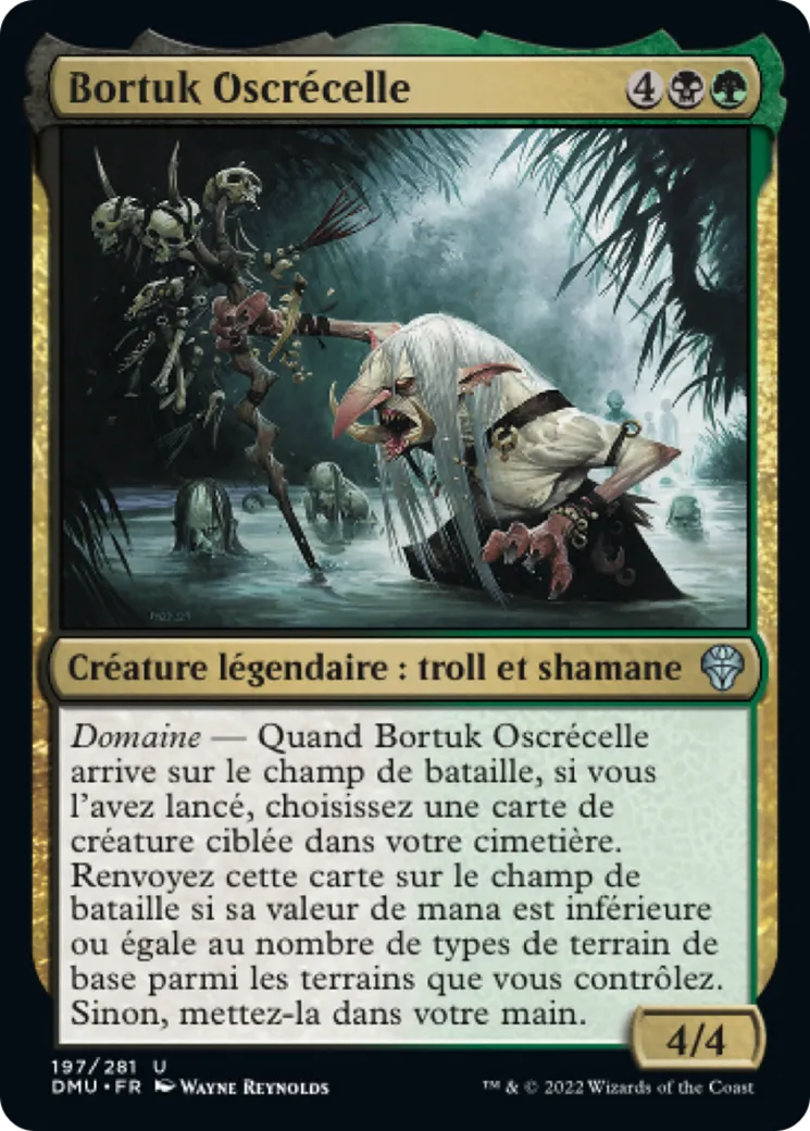 Bortuk Oscrécelle — Dominaria United — Magic: The Gathering