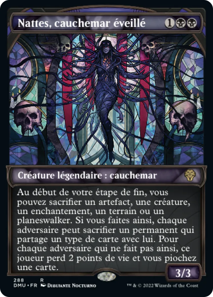 Nattes, cauchemar éveillé — Dominaria United — Magic: The Gathering