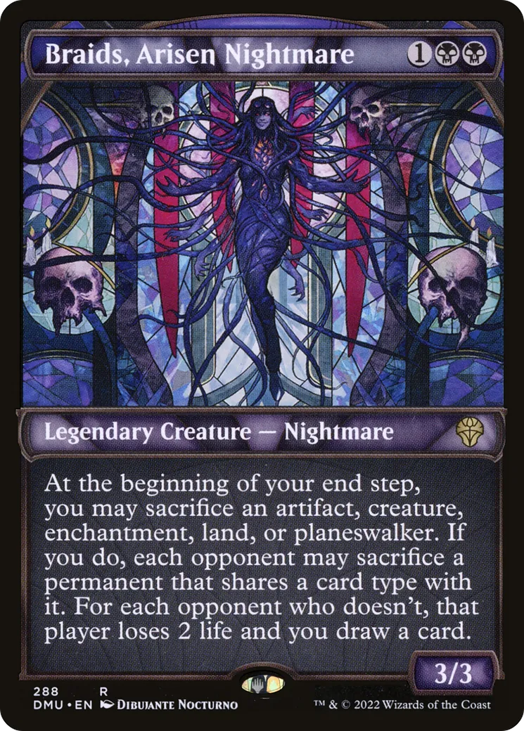 Braids, Arisen Nightmare — Dominaria United — Magic: The Gathering