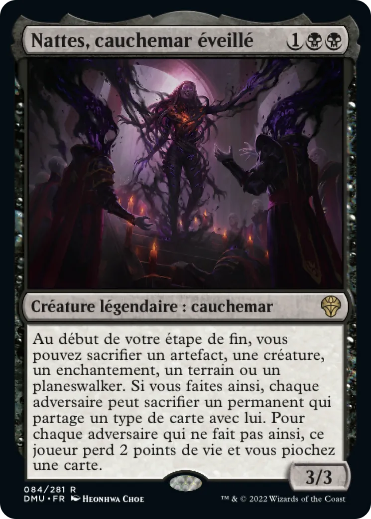 Nattes, cauchemar éveillé — Dominaria United — Magic: The Gathering