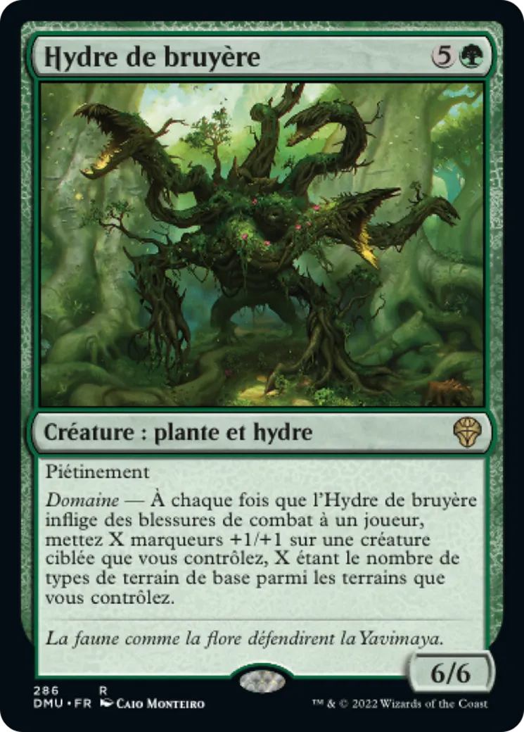 Hydre de bruyère — Dominaria United — Magic: The Gathering