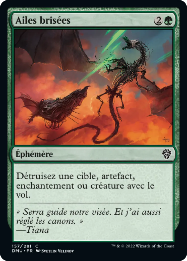 Ailes brisées — Dominaria United — Magic: The Gathering