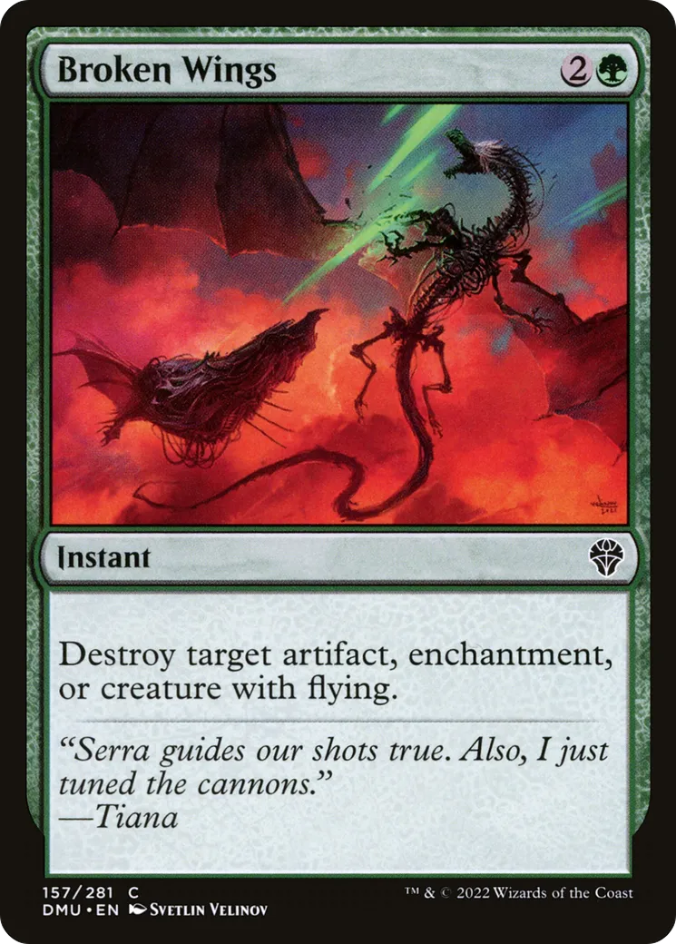 Broken Wings — Dominaria United — Magic: The Gathering