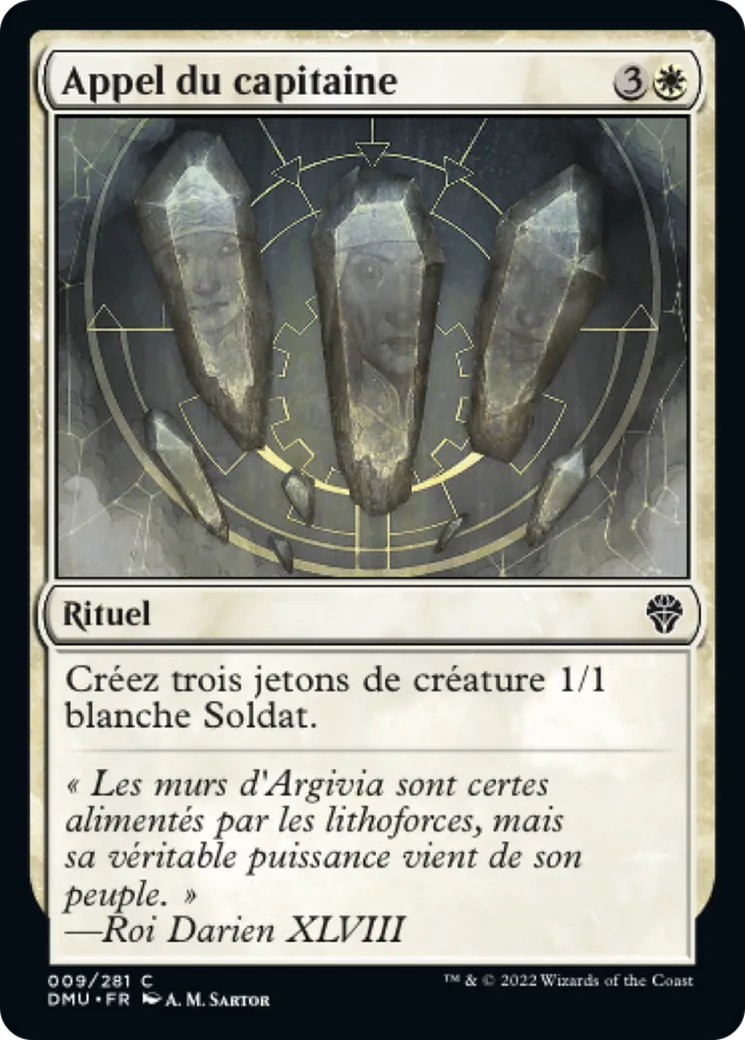 Appel du capitaine — Dominaria United — Magic: The Gathering