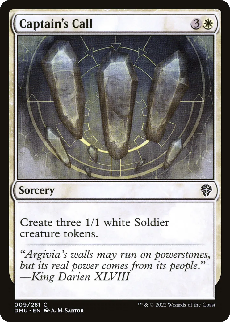Captain's Call — Dominaria United — Magic: The Gathering
