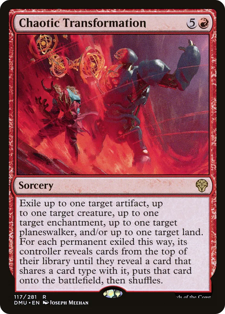 Transformation chaotique — Dominaria United — Magic: The Gathering