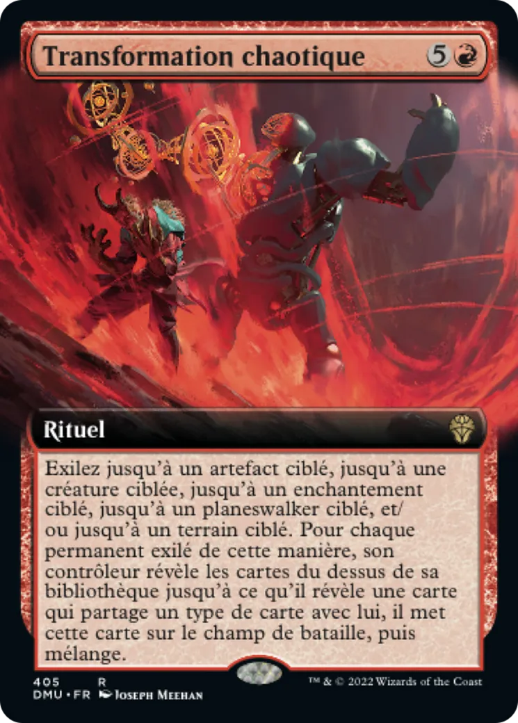 Transformation chaotique from Dominaria United - Magic: The Gathering