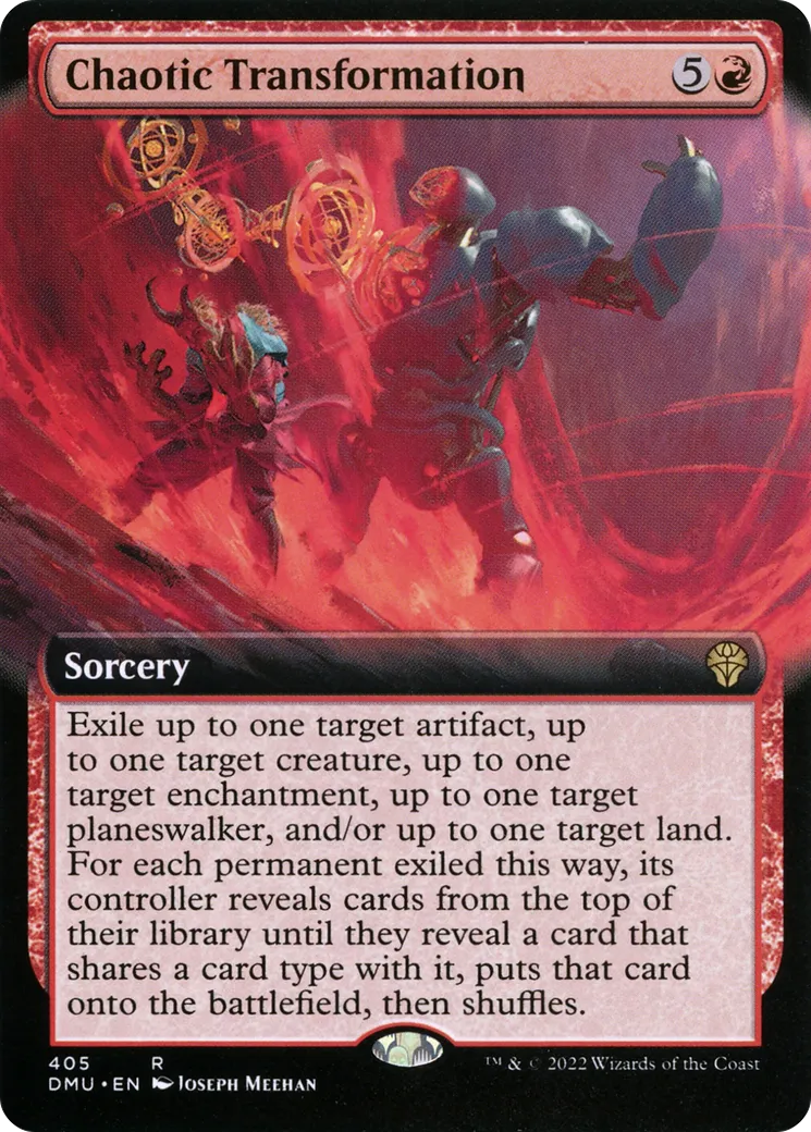 Transformation chaotique — Dominaria United — Magic: The Gathering