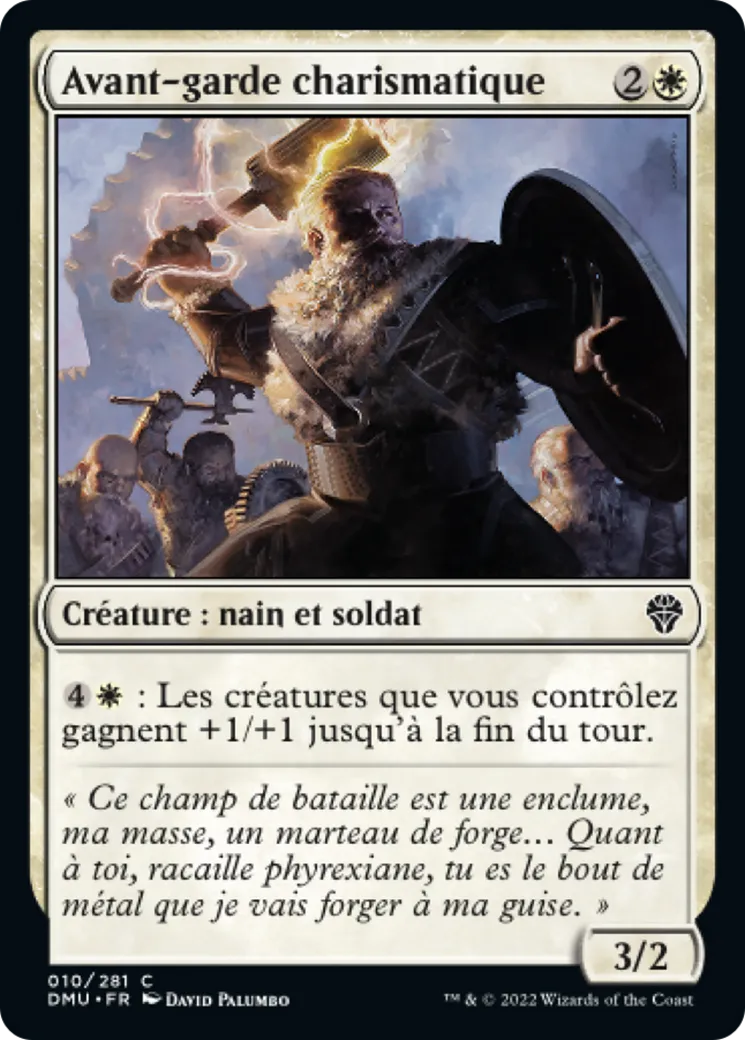 Avant-garde charismatique — Dominaria United — Magic: The Gathering