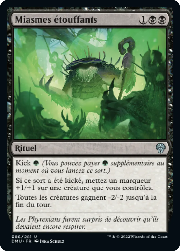 Miasmes étouffants — Dominaria United — Magic: The Gathering
