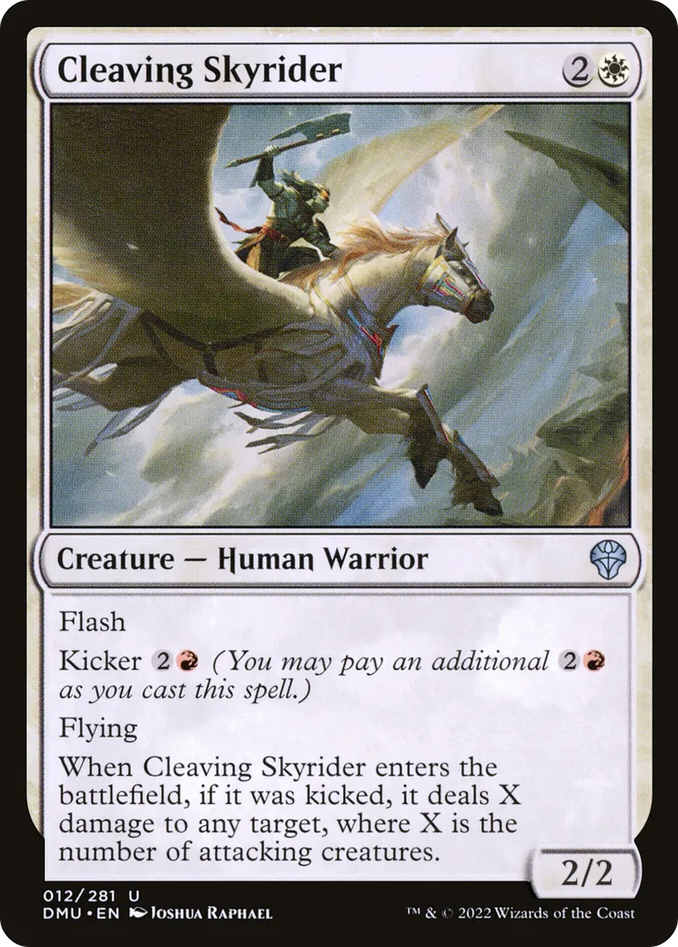 Cavalier céleste tranchant — Dominaria United — Magic: The Gathering