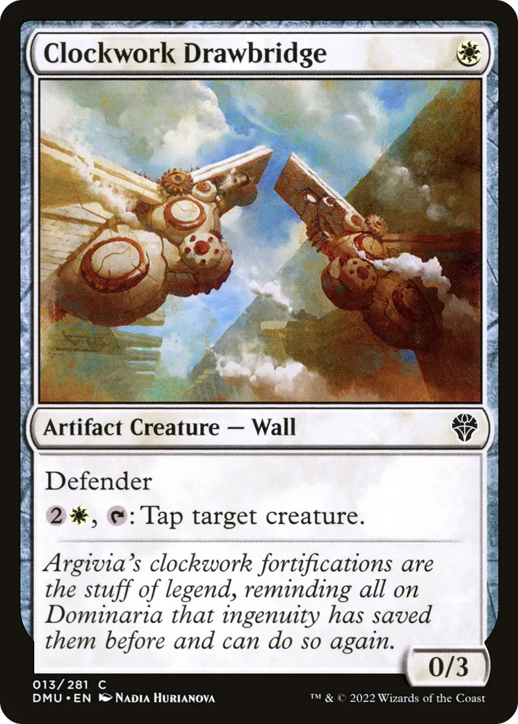 Pont-levis mécanique — Dominaria United — Magic: The Gathering