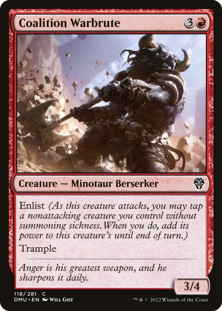 Coalition Warbrute — Dominaria United — Magic: The Gathering