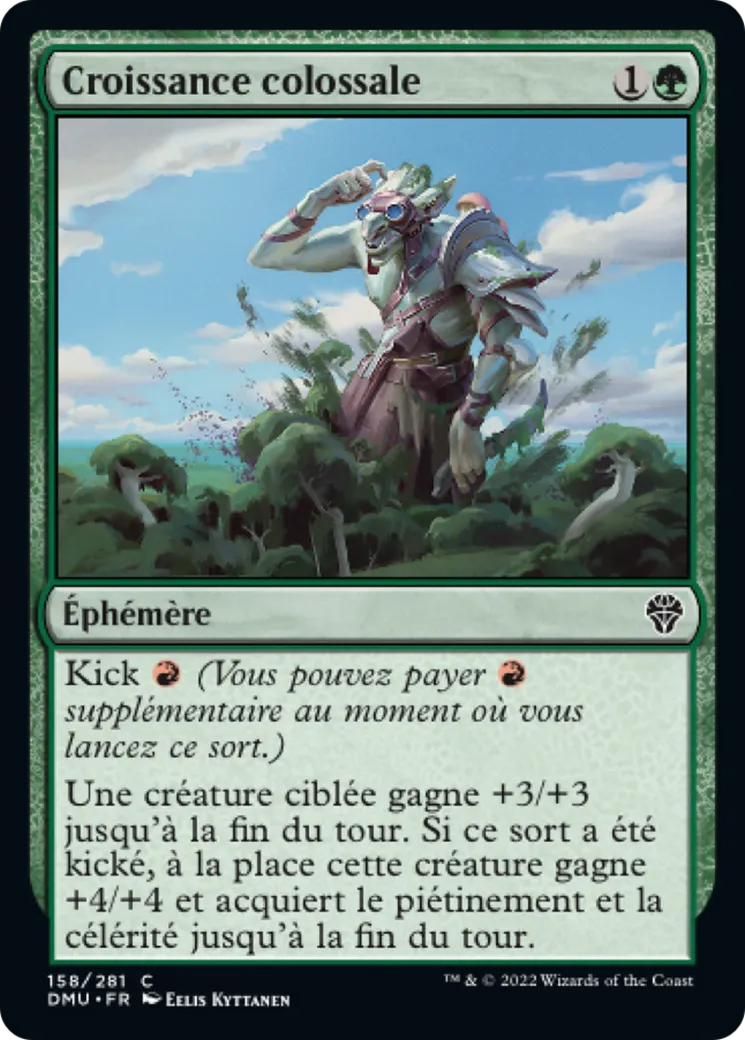 Croissance colossale — Dominaria United — Magic: The Gathering