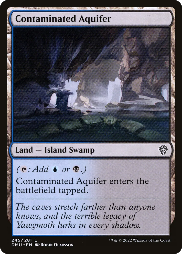 Contaminated Aquifer — Dominaria United — Magic: The Gathering