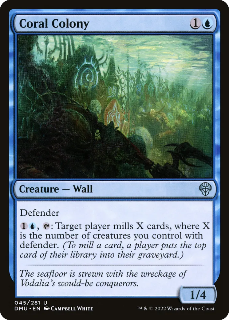 Coral Colony — Dominaria United — Magic: The Gathering