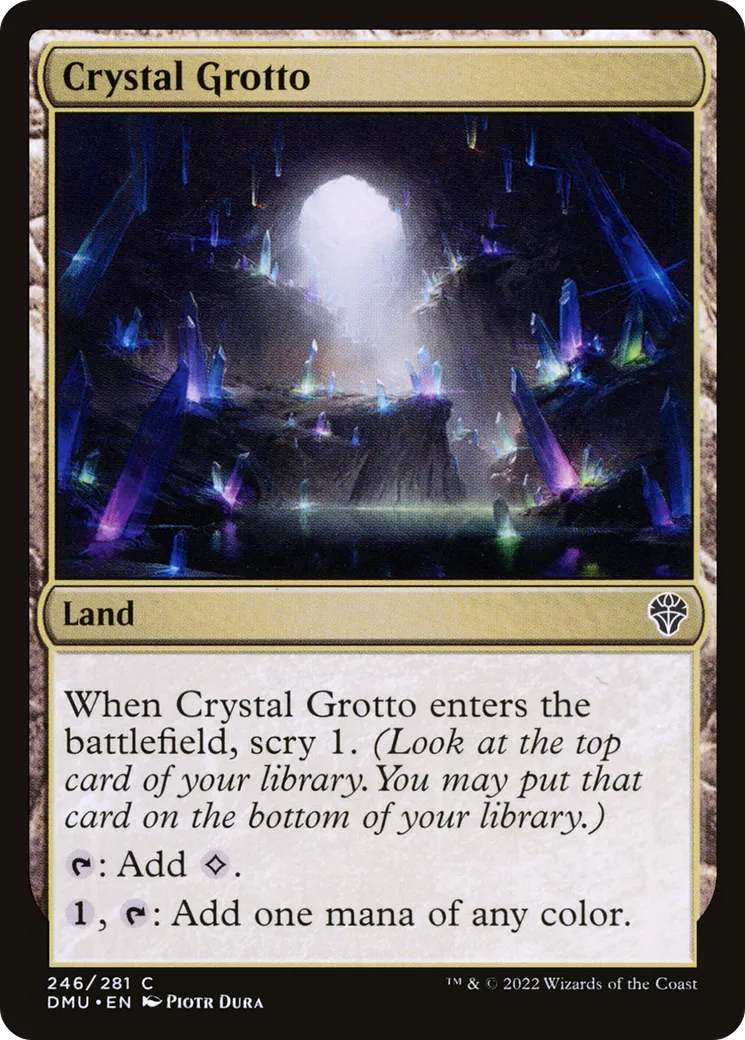 Grotte de cristal — Dominaria United — Magic: The Gathering