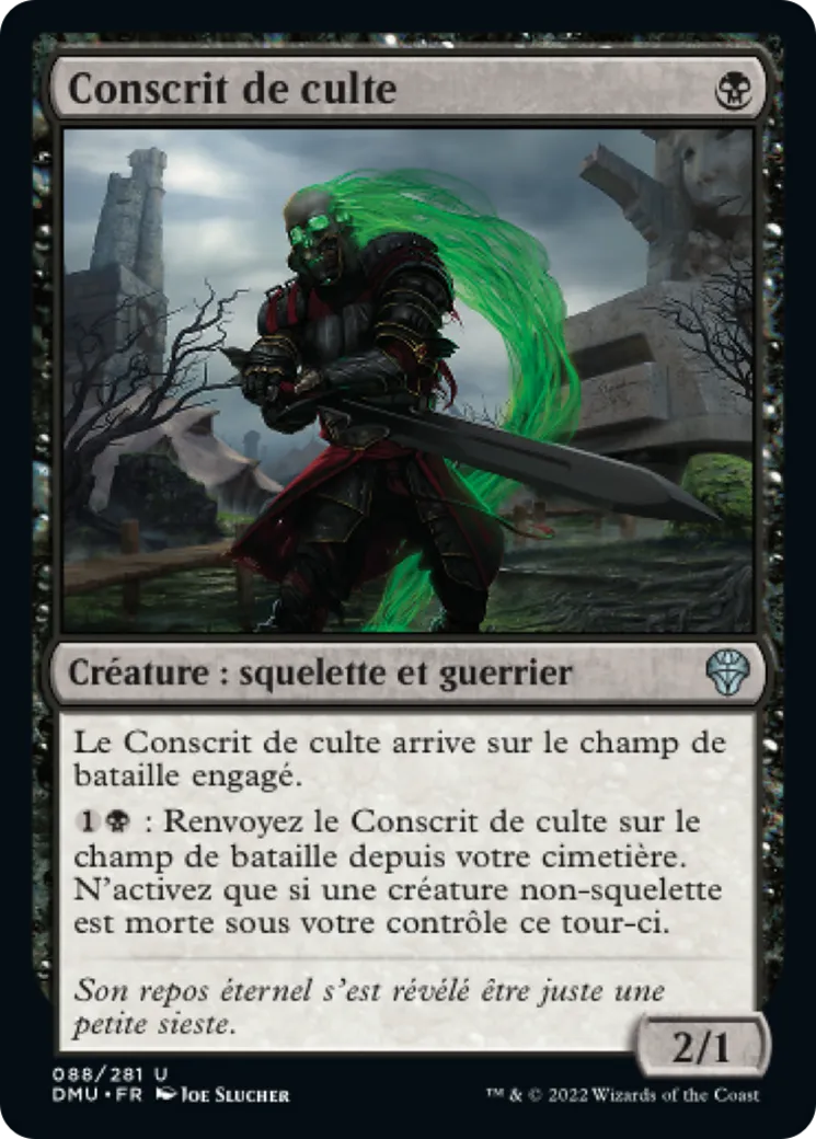Conscrit de culte — Dominaria United — Magic: The Gathering