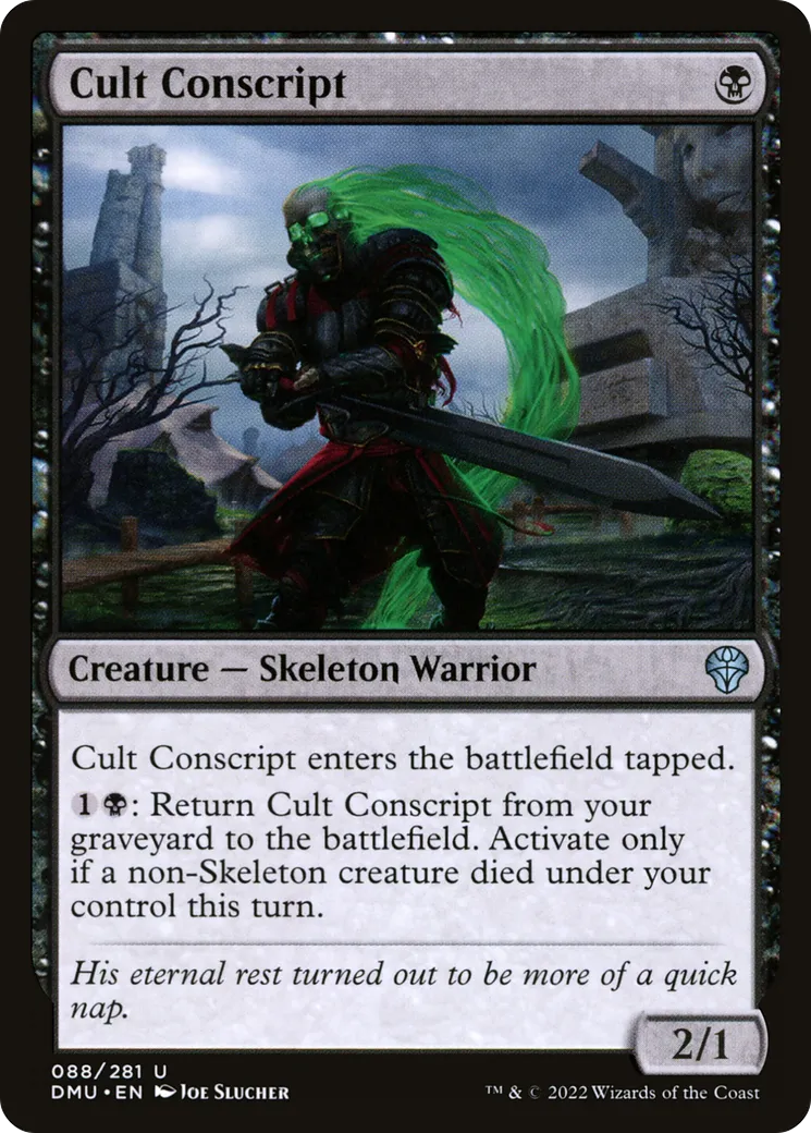 Cult Conscript — Dominaria United — Magic: The Gathering