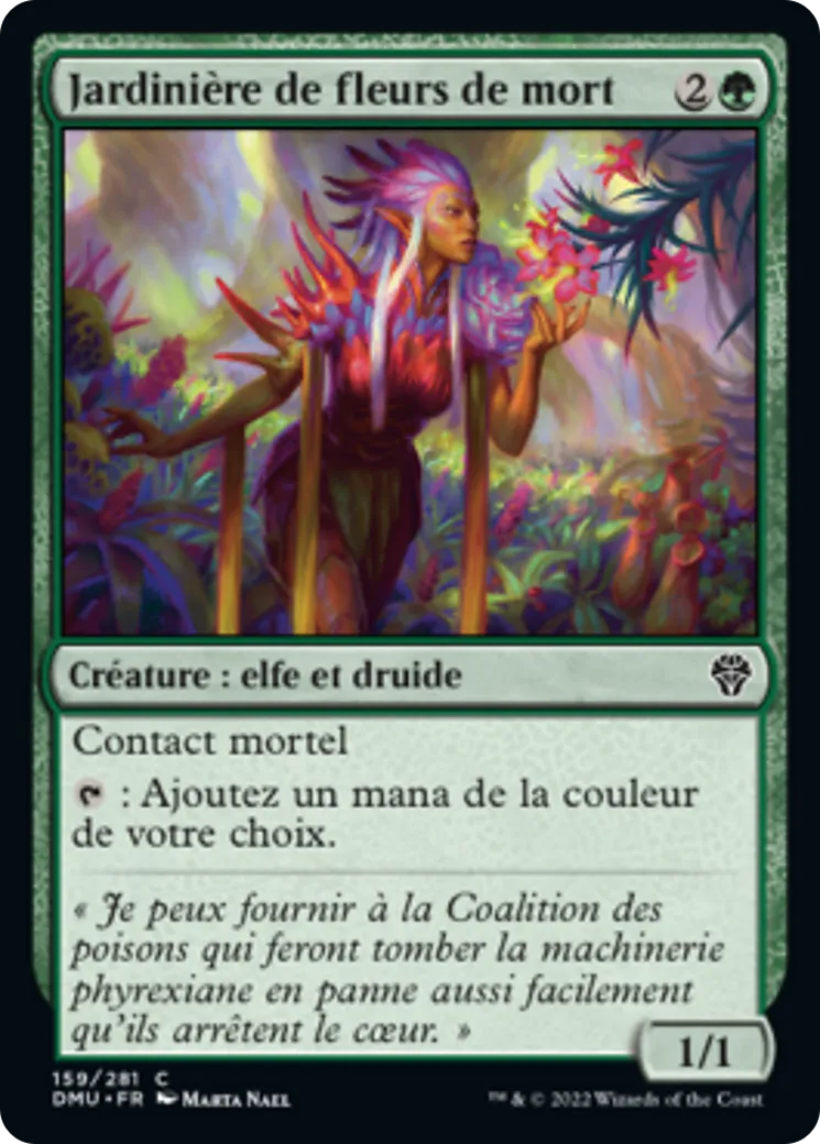Jardinière de fleurs de mort — Dominaria United — Magic: The Gathering