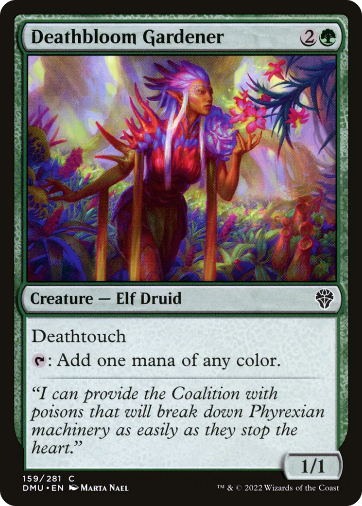 Jardinière de fleurs de mort — Dominaria United — Magic: The Gathering
