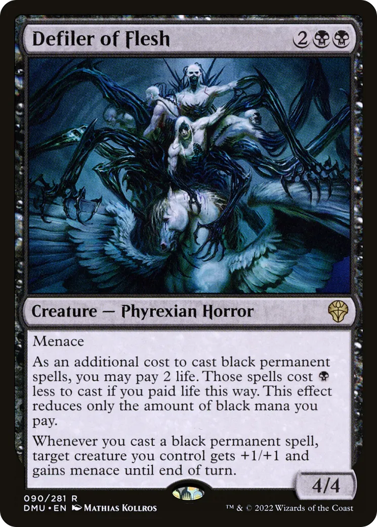 Defiler of Flesh from Dominaria United - Magic: The Gathering