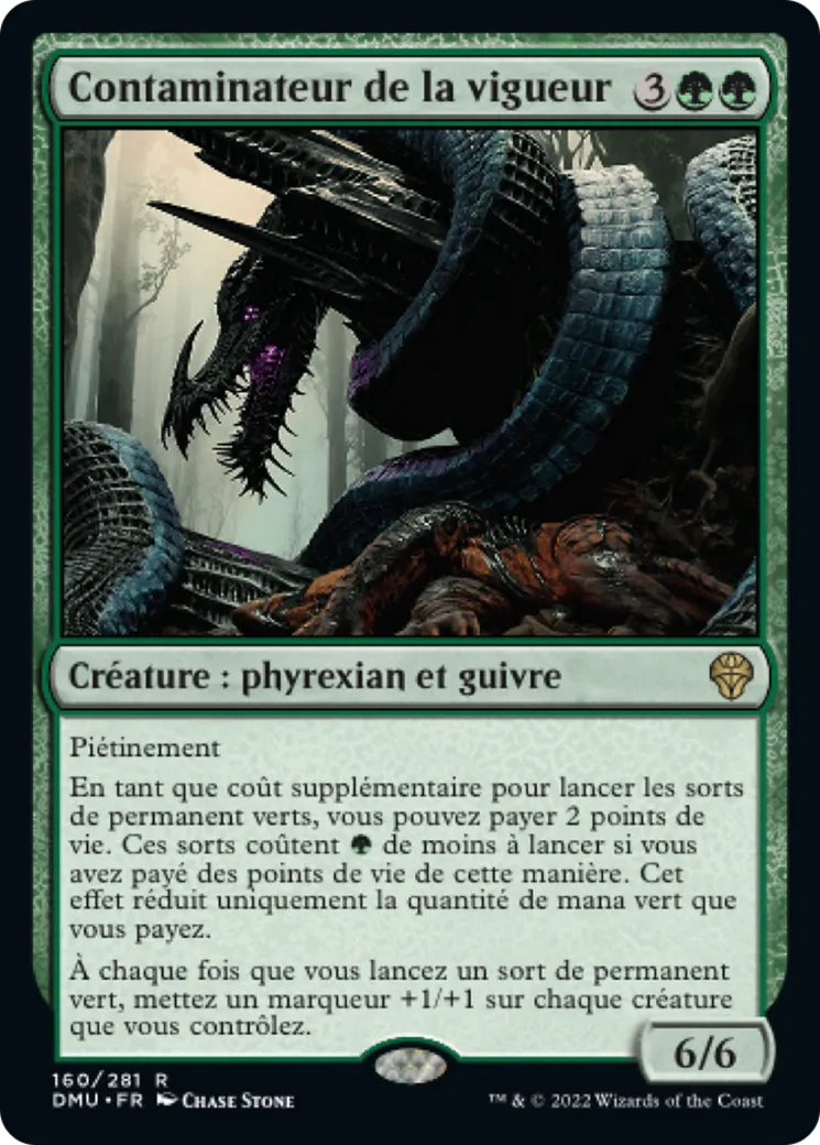 Contaminateur de la vigueur — Dominaria United — Magic: The Gathering