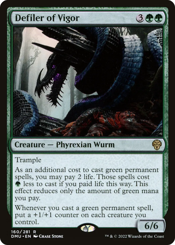 Defiler of Vigor — Dominaria United — Magic: The Gathering