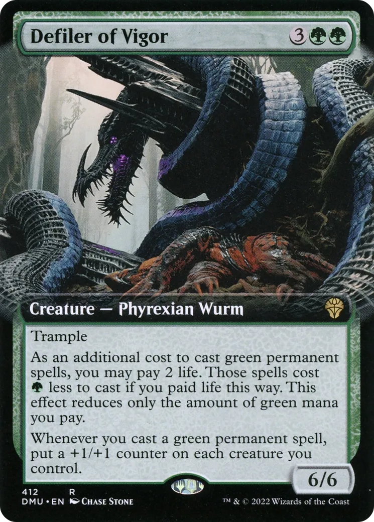 Defiler of Vigor — Dominaria United — Magic: The Gathering