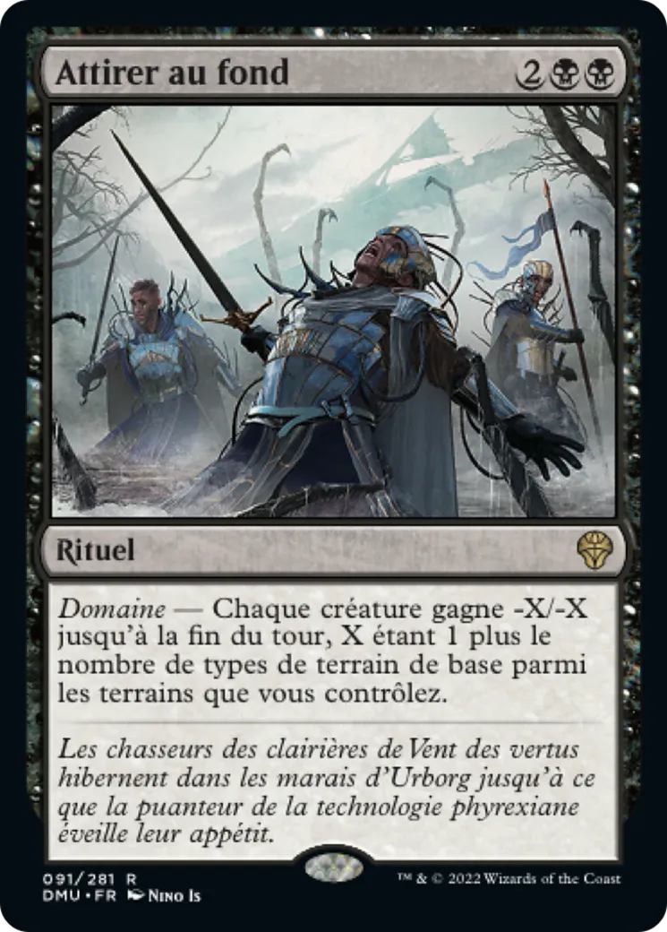 Attirer au fond — Dominaria United — Magic: The Gathering