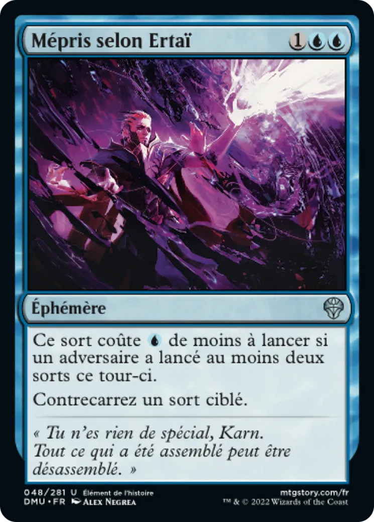 Mépris selon Ertaï from Dominaria United - Magic: The Gathering