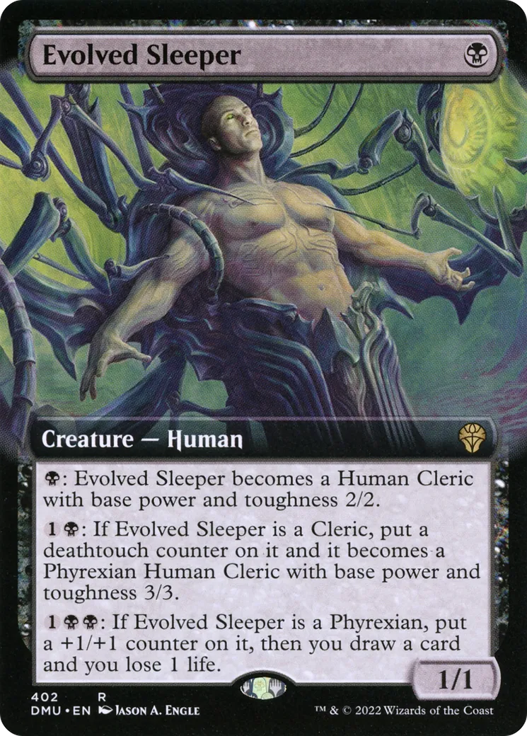 Evolved Sleeper — Dominaria United — Magic: The Gathering