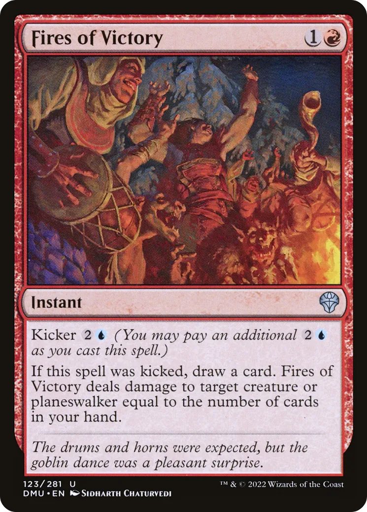Fires of Victory — Dominaria United — Magic: The Gathering