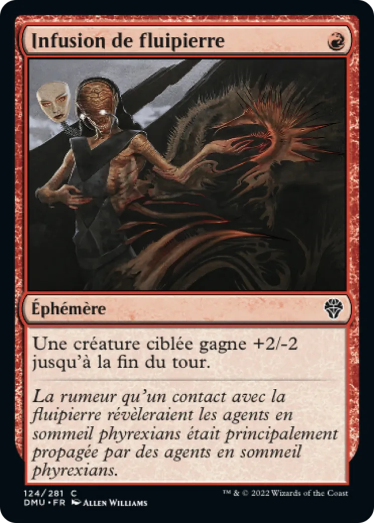 Infusion de fluipierre — Dominaria United — Magic: The Gathering
