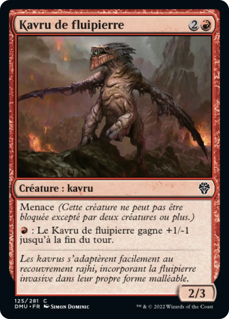 Kavru de fluipierre — Dominaria United — Magic: The Gathering