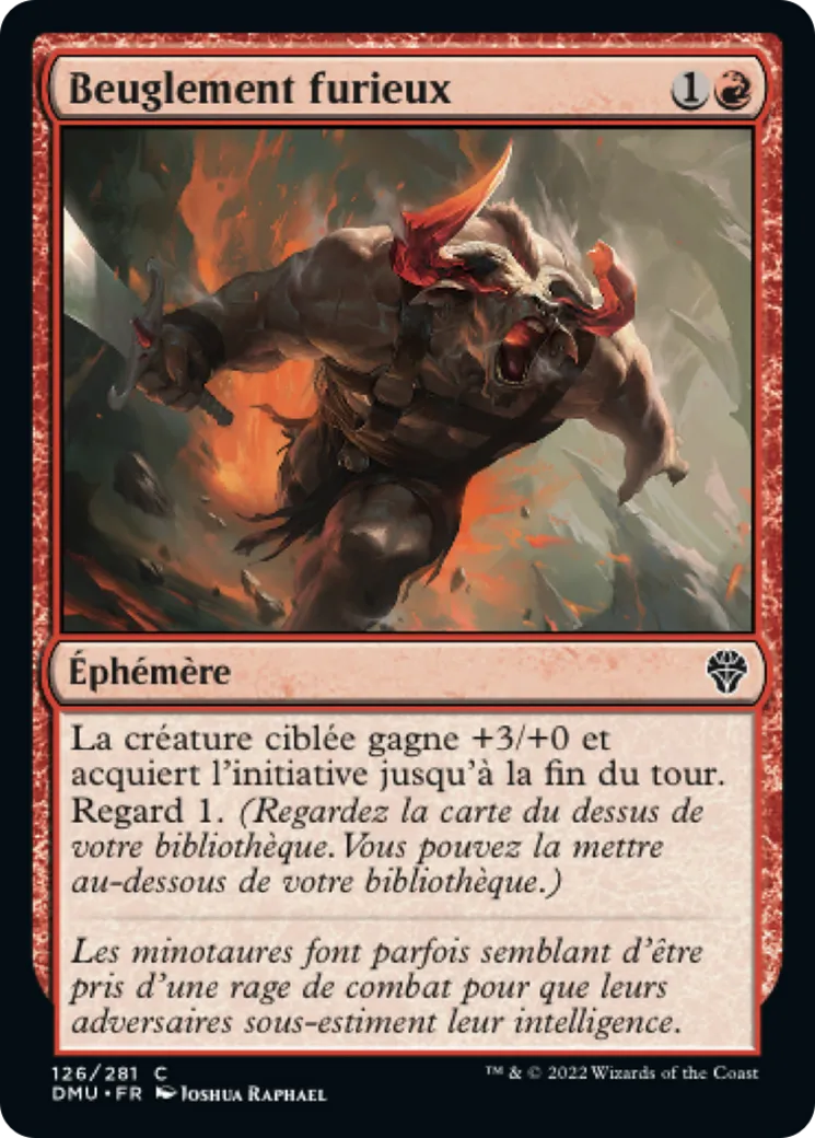 Beuglement furieux — Dominaria United — Magic: The Gathering