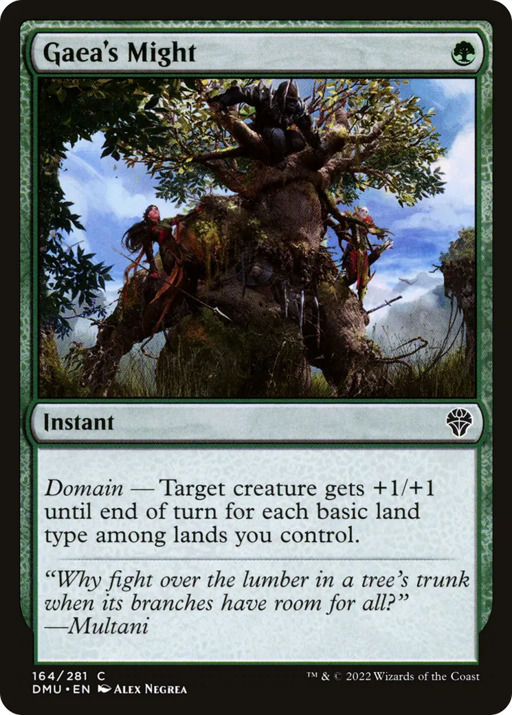 Puissance de Gaia — Dominaria United — Magic: The Gathering