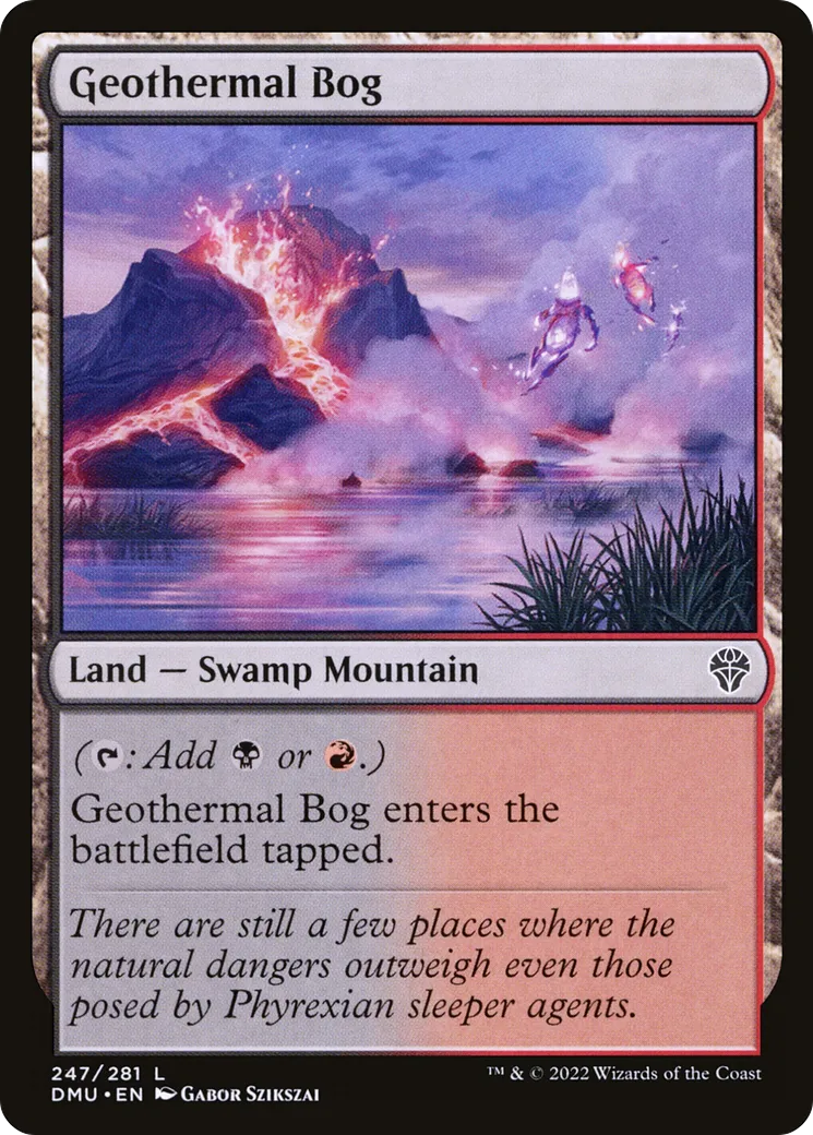 Marécage géothermique — Dominaria United — Magic: The Gathering