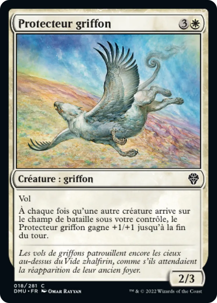 Protecteur griffon — Dominaria United — Magic: The Gathering