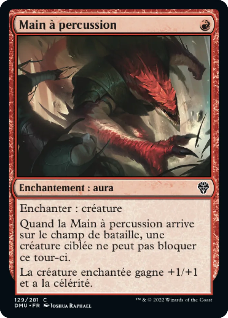 Main à percussion — Dominaria United — Magic: The Gathering