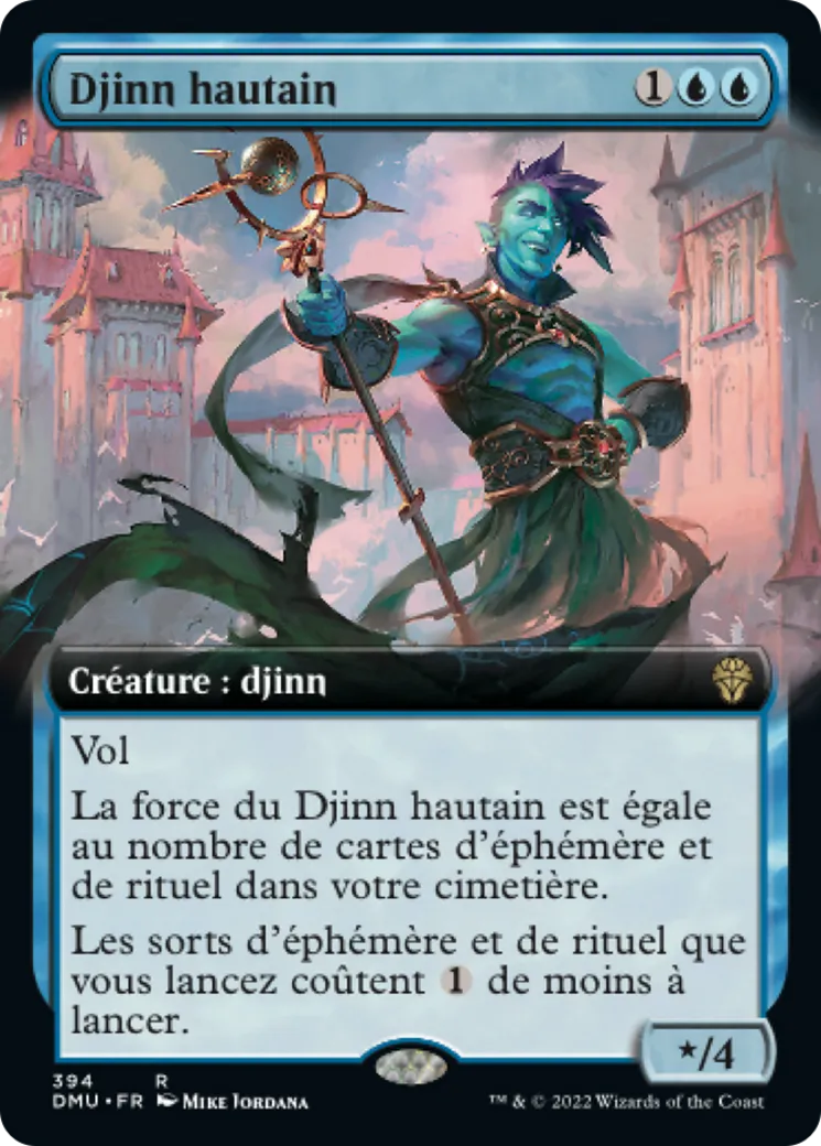 Djinn hautain — Dominaria United — Magic: The Gathering