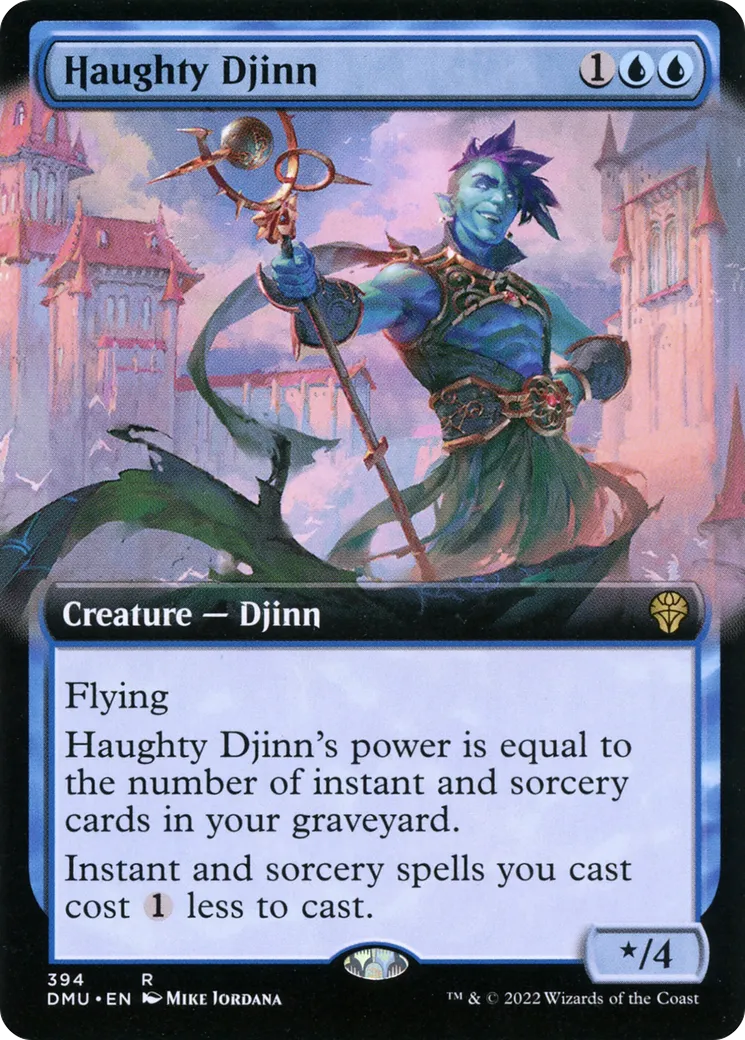 Haughty Djinn — Dominaria United — Magic: The Gathering