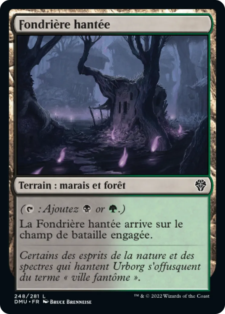 Fondrière hantée — Dominaria United — Magic: The Gathering